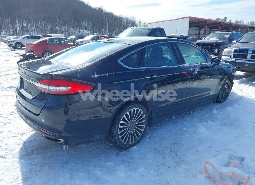 Photo 4 of 2017 Ford Fusion SE (VIN 3FA6P0T98HR139925)