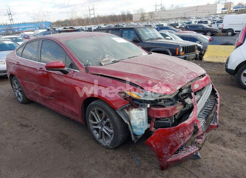 2017 Ford Fusion SE (VIN 3FA6P0T98HR293213) main photo