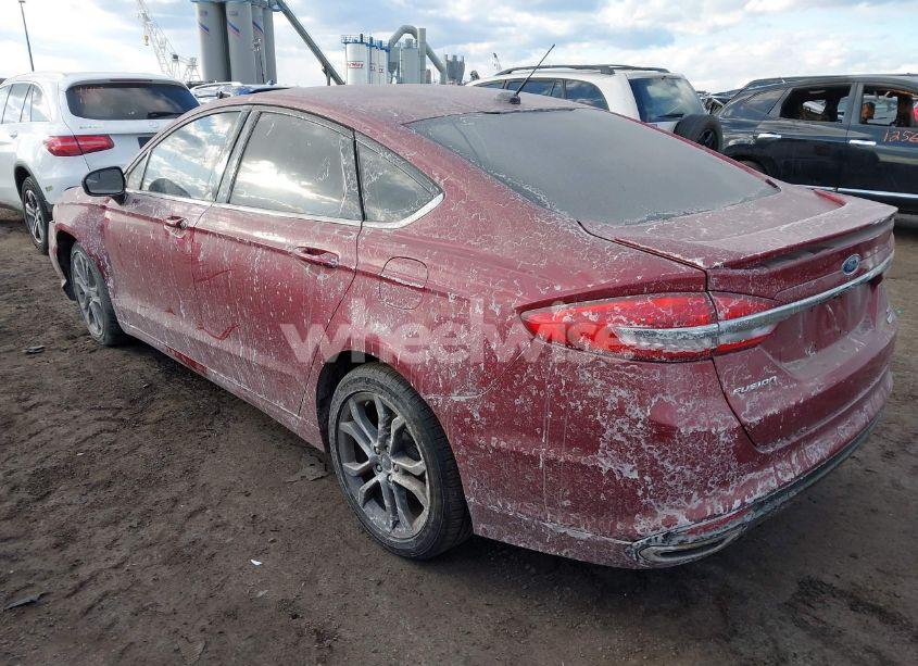 Photo 3 of 2017 Ford Fusion SE (VIN 3FA6P0T98HR293213)