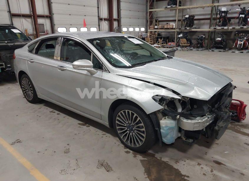 2017 Ford Fusion SE (VIN 3FA6P0T98HR322791) main photo