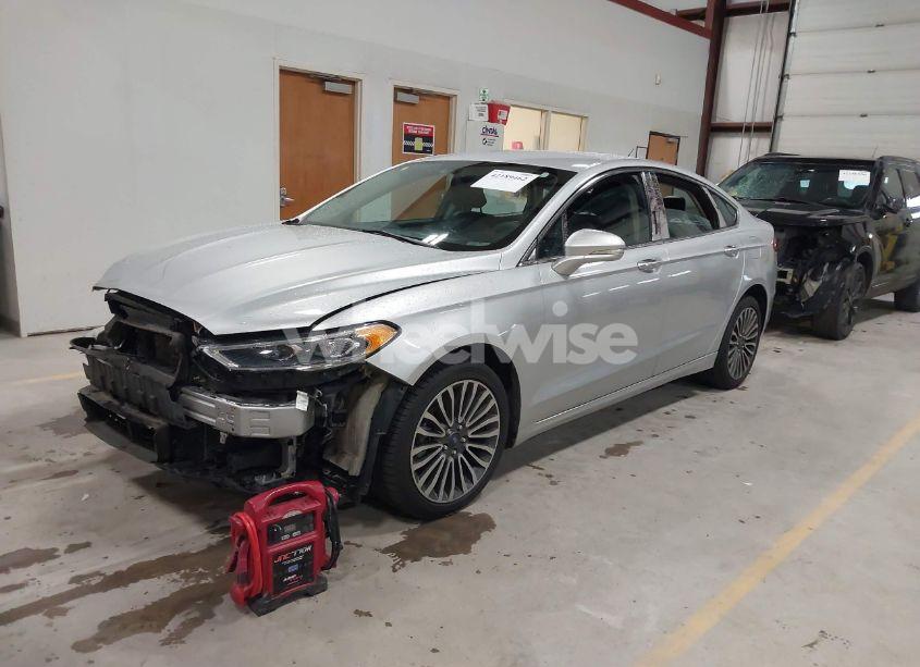 Photo 2 of 2017 Ford Fusion SE (VIN 3FA6P0T98HR322791)