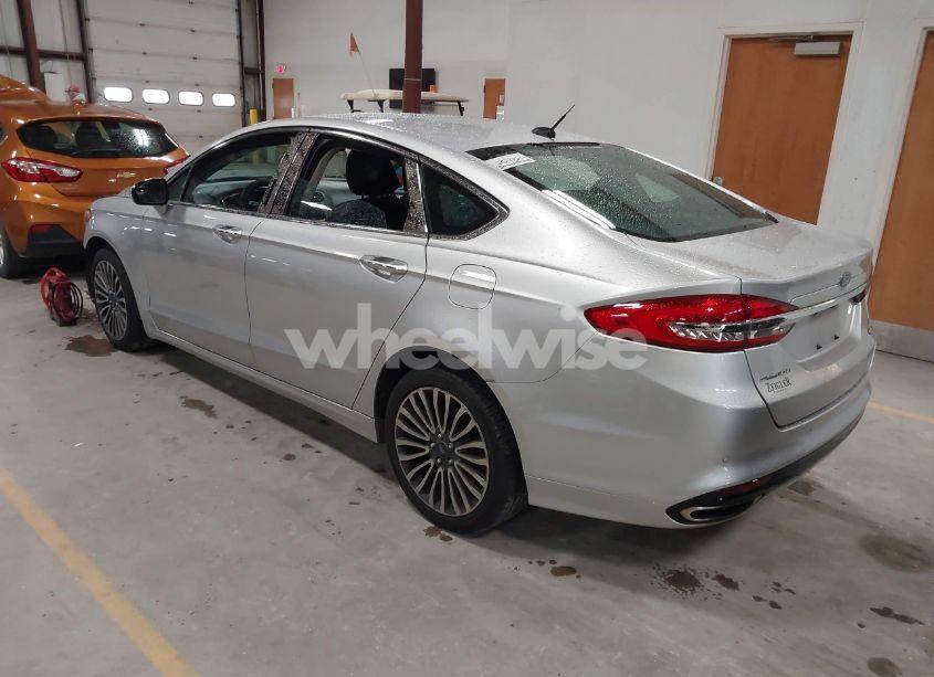 Photo 3 of 2017 Ford Fusion SE (VIN 3FA6P0T98HR322791)