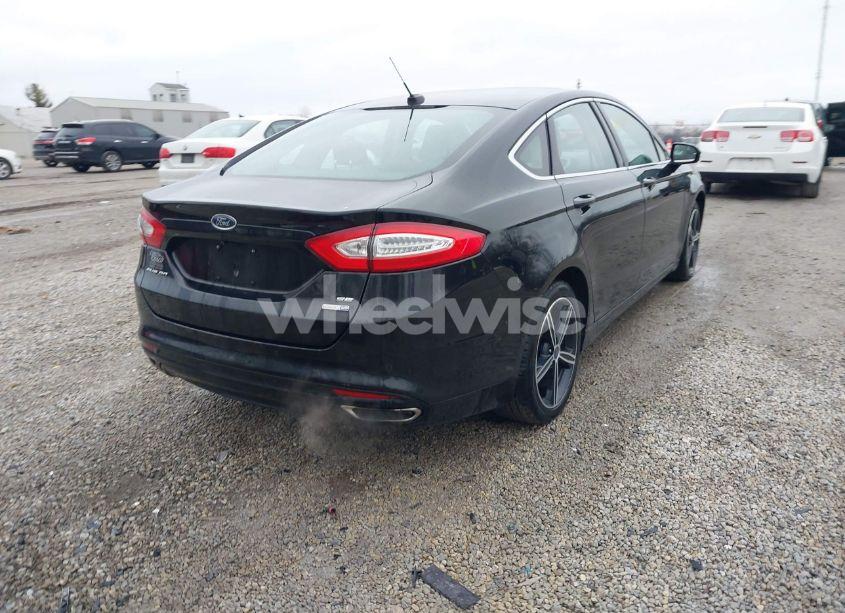 Photo 4 of 2016 Ford Fusion SE (VIN 3FA6P0T99GR267590)