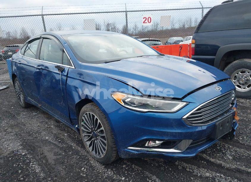 2017 Ford Fusion SE (VIN 3FA6P0T99HR173808) main photo