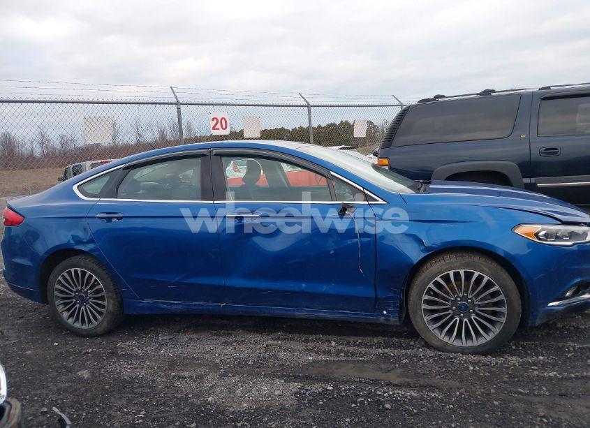 Photo 14 of 2017 Ford Fusion SE (VIN 3FA6P0T99HR173808)