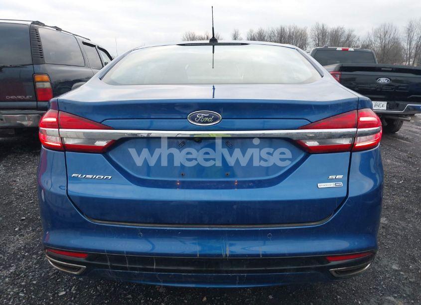 Photo 17 of 2017 Ford Fusion SE (VIN 3FA6P0T99HR173808)