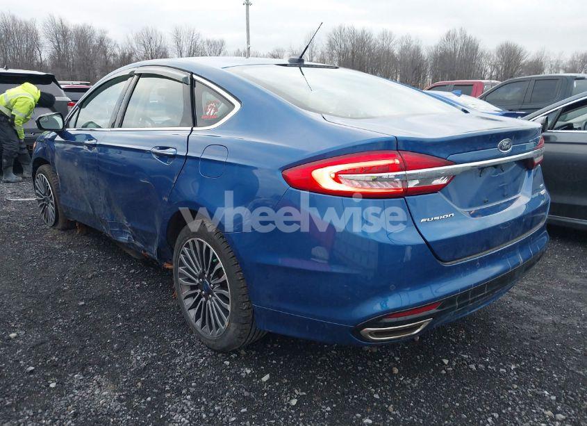 Photo 3 of 2017 Ford Fusion SE (VIN 3FA6P0T99HR173808)