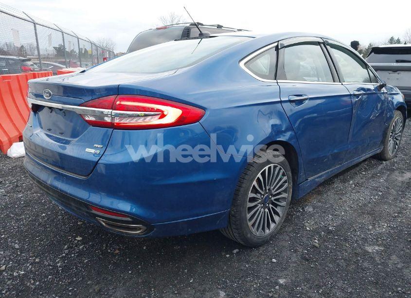 Photo 4 of 2017 Ford Fusion SE (VIN 3FA6P0T99HR173808)