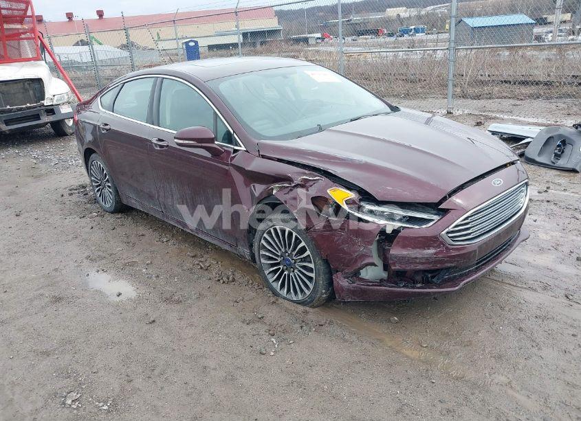 2017 Ford Fusion SE (VIN 3FA6P0T99HR188986) main photo