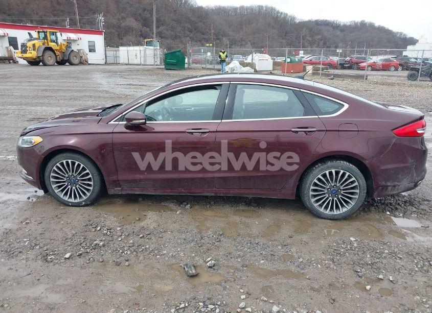 Photo 14 of 2017 Ford Fusion SE (VIN 3FA6P0T99HR188986)