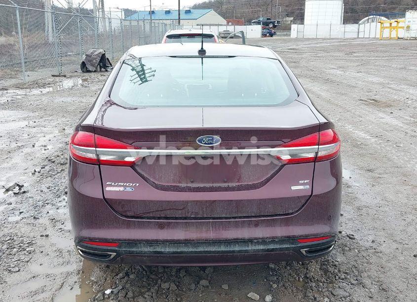 Photo 16 of 2017 Ford Fusion SE (VIN 3FA6P0T99HR188986)