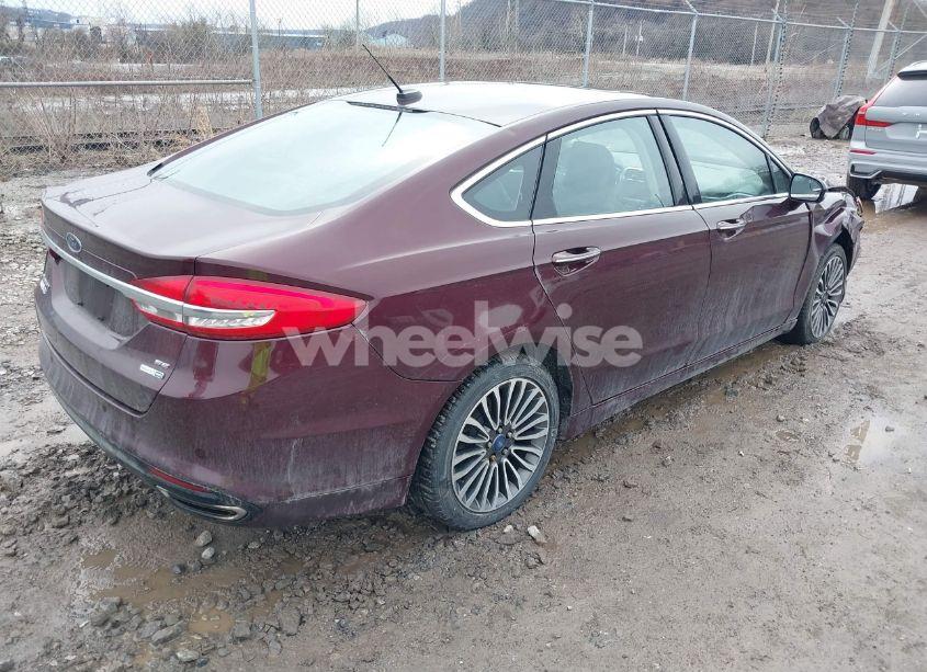 Photo 4 of 2017 Ford Fusion SE (VIN 3FA6P0T99HR188986)