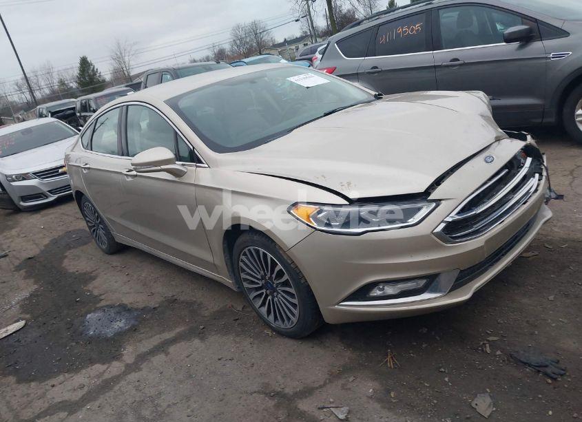 2017 Ford Fusion SE (VIN 3FA6P0T99HR302940) main photo