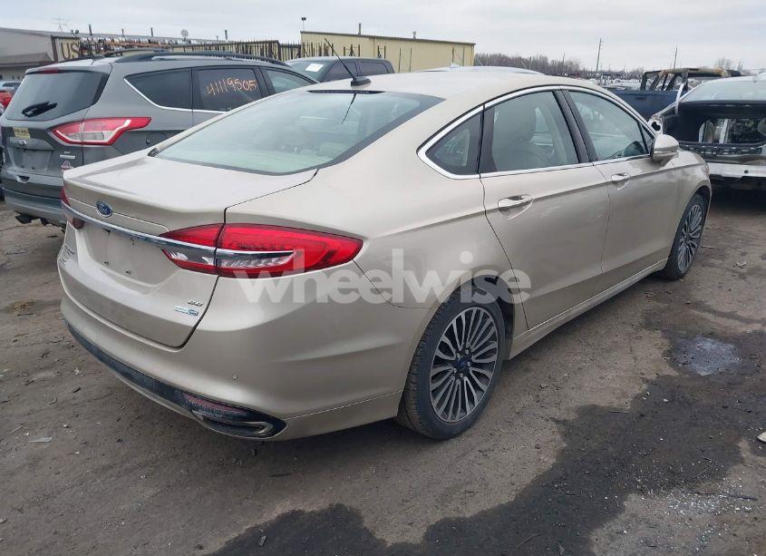 Photo 4 of 2017 Ford Fusion SE (VIN 3FA6P0T99HR302940)