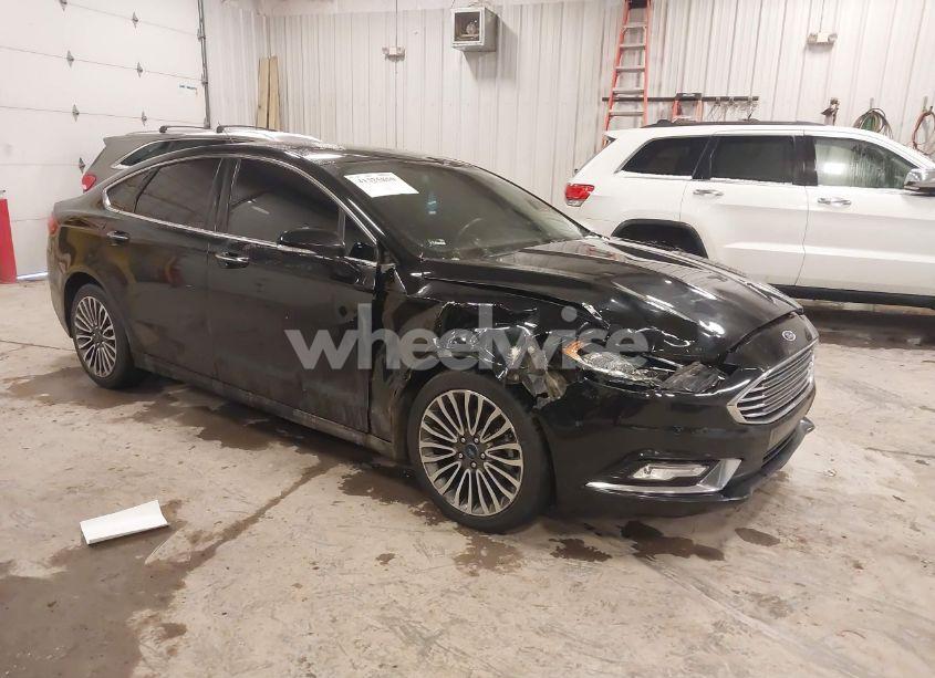 2017 Ford Fusion SE (VIN 3FA6P0T99HR334352) main photo