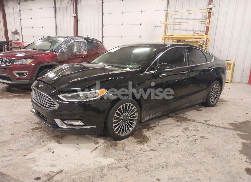 Photo 2 of 2017 Ford Fusion SE (VIN 3FA6P0T99HR334352)