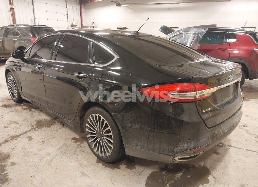 Photo 3 of 2017 Ford Fusion SE (VIN 3FA6P0T99HR334352)