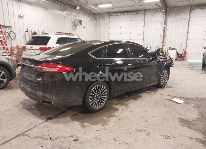 Photo 4 of 2017 Ford Fusion SE (VIN 3FA6P0T99HR334352)