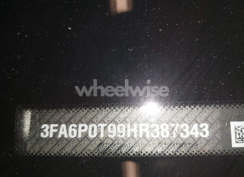 Photo 17 of 2017 Ford Fusion SE (VIN 3FA6P0T99HR387343)