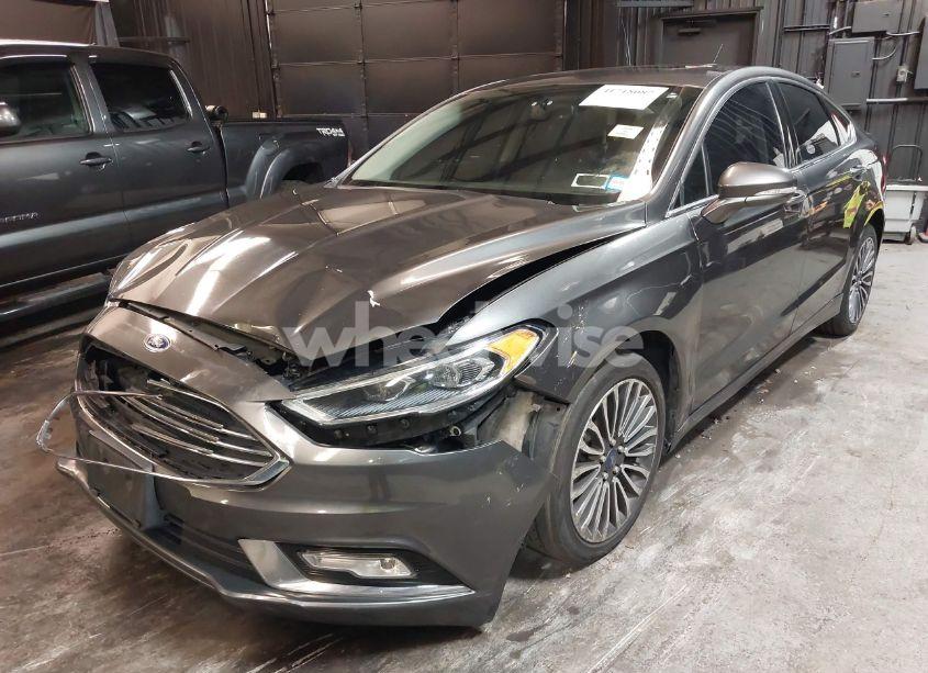 Photo 2 of 2017 Ford Fusion SE (VIN 3FA6P0T99HR387343)