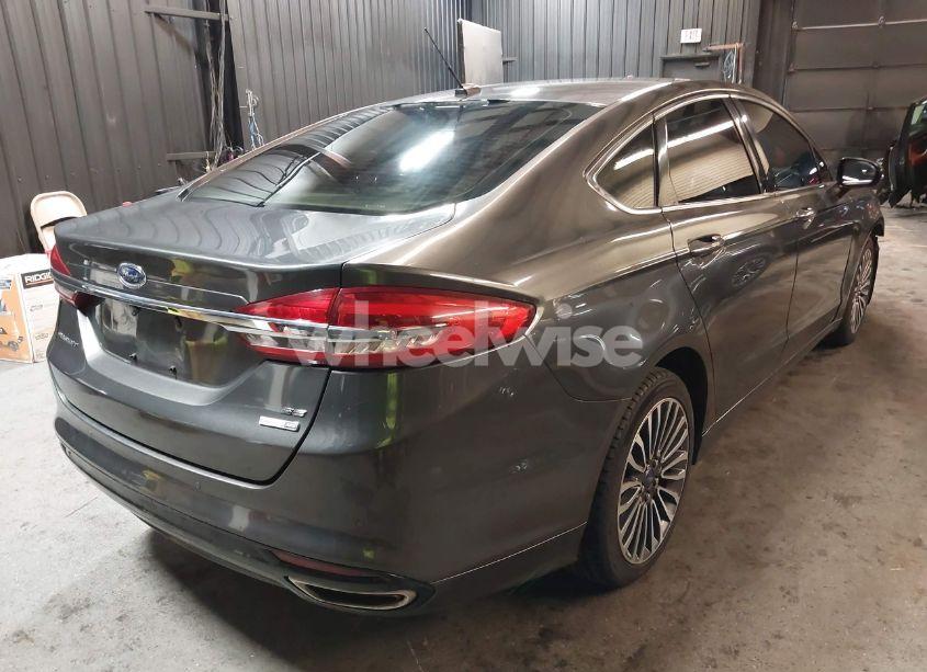 Photo 4 of 2017 Ford Fusion SE (VIN 3FA6P0T99HR387343)
