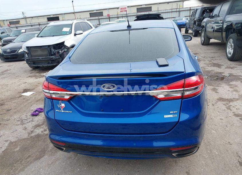 Photo 16 of 2017 Ford Fusion SE (VIN 3FA6P0T99HR388363)