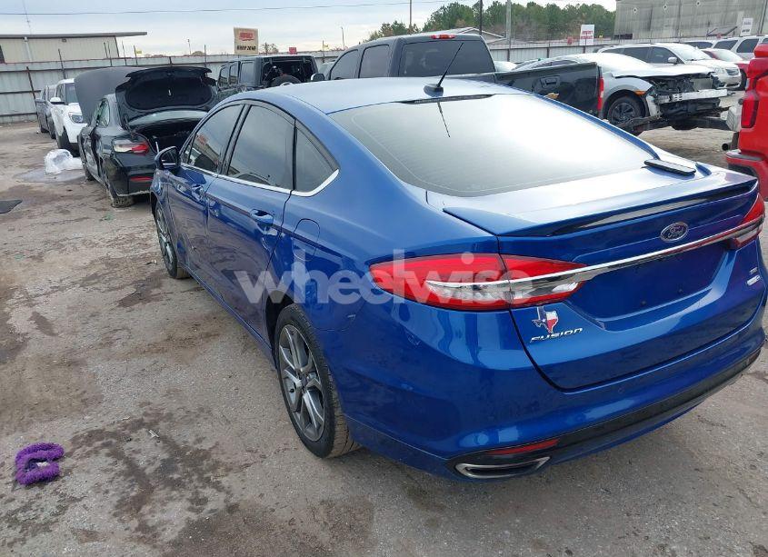 Photo 3 of 2017 Ford Fusion SE (VIN 3FA6P0T99HR388363)