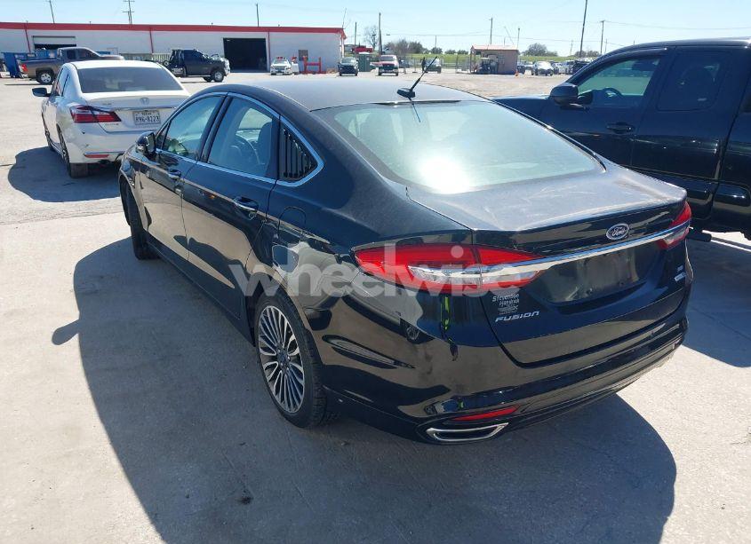 Photo 3 of 2017 Ford Fusion SE (VIN 3FA6P0T9XHR200014)