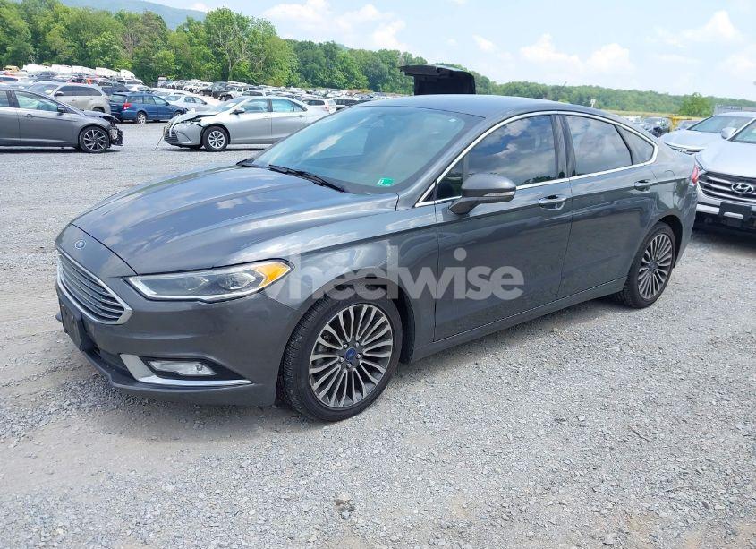 Photo 2 of 2017 Ford Fusion SE (VIN 3FA6P0T9XHR339091)