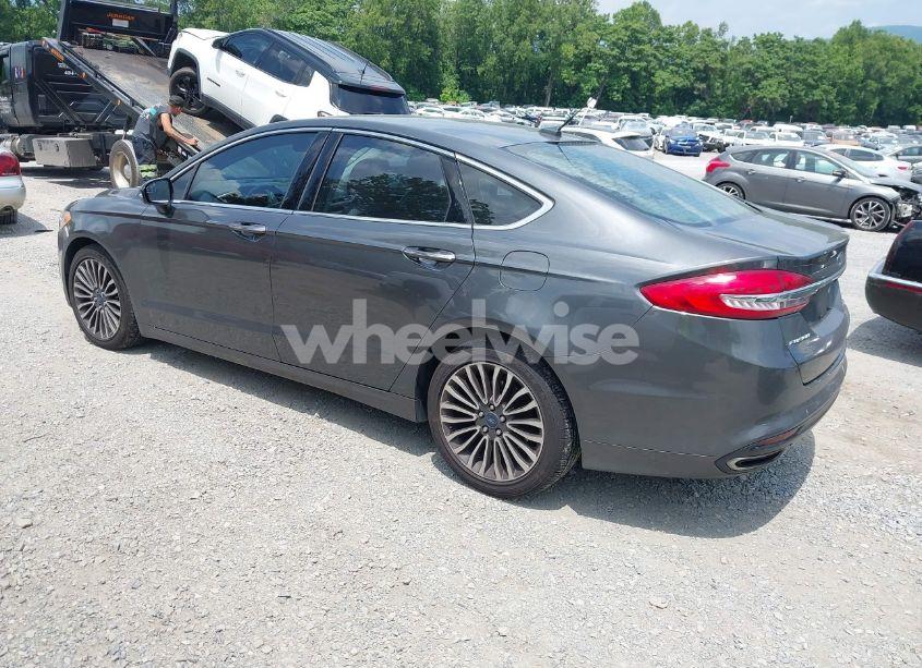 Photo 3 of 2017 Ford Fusion SE (VIN 3FA6P0T9XHR339091)