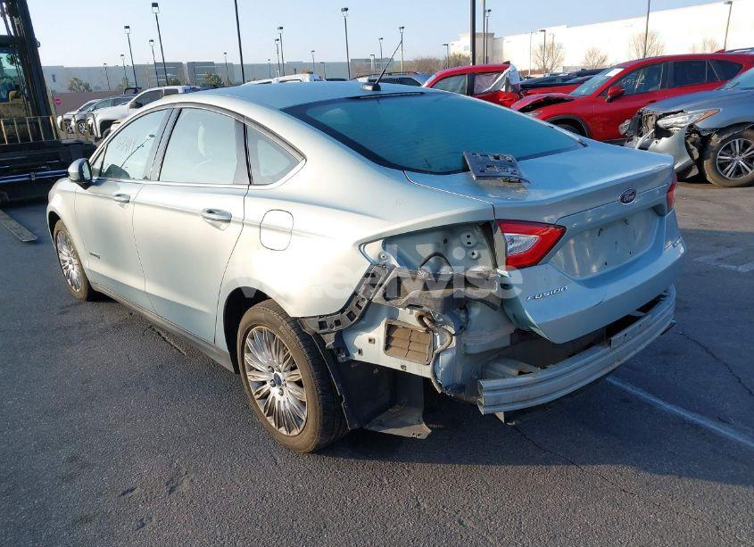 Photo 3 of 2014 Ford Fusion HYBRID S (VIN 3FA6P0UU0ER310861)