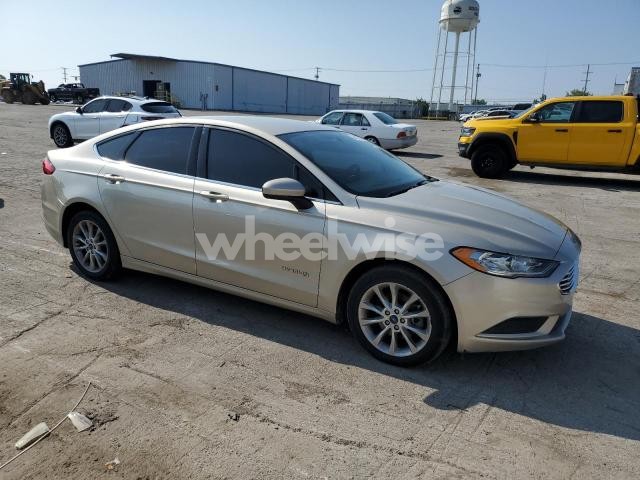 Photo 4 of 2017 FORD FUSION S HYBRID N/A (VIN 3FA6P0UU1HR246978)