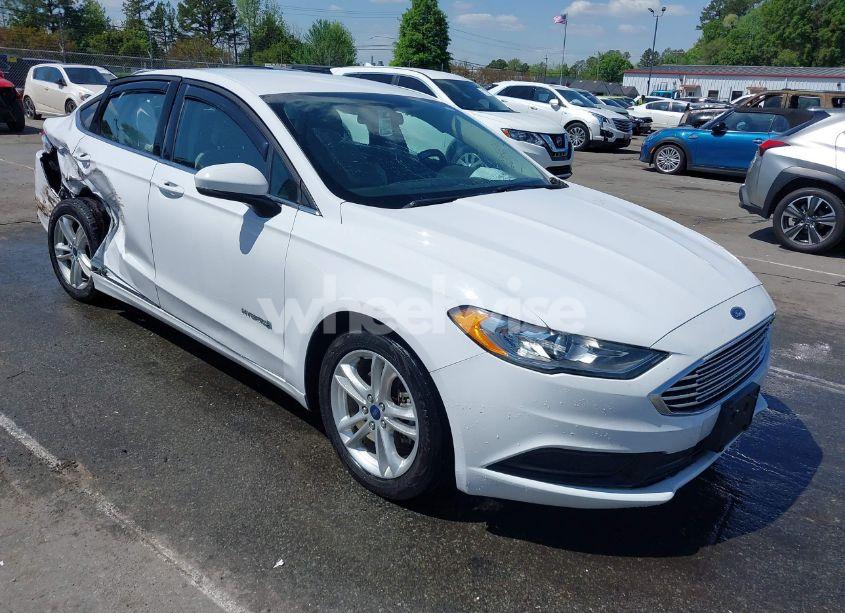 2018 Ford Fusion HYBRID S (VIN 3FA6P0UU1JR204607) main photo
