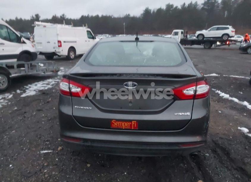 Photo 15 of 2015 Ford Fusion HYBRID S (VIN 3FA6P0UU2FR102241)