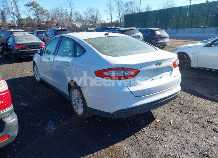 Photo 3 of 2014 Ford Fusion HYBRID S (VIN 3FA6P0UU3ER281968)
