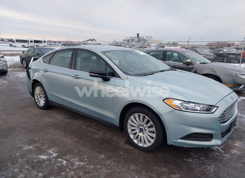 2014 Ford Fusion HYBRID S (VIN 3FA6P0UU4ER255721) main photo