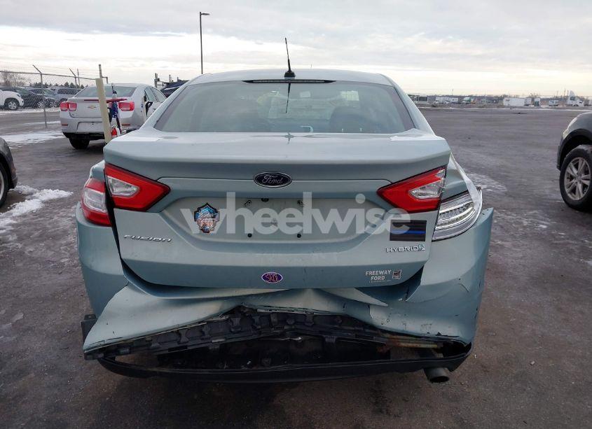 Photo 17 of 2014 Ford Fusion HYBRID S (VIN 3FA6P0UU4ER255721)