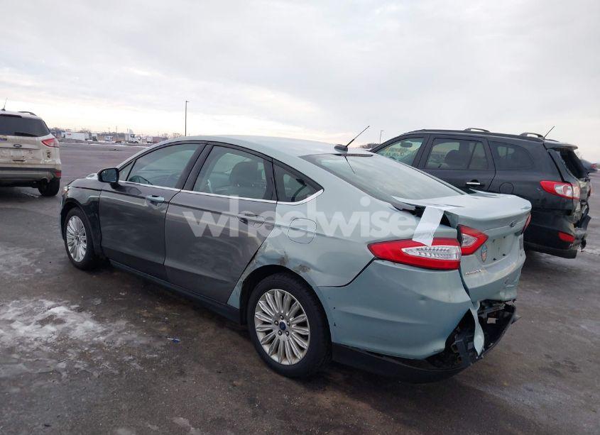 Photo 3 of 2014 Ford Fusion HYBRID S (VIN 3FA6P0UU4ER255721)