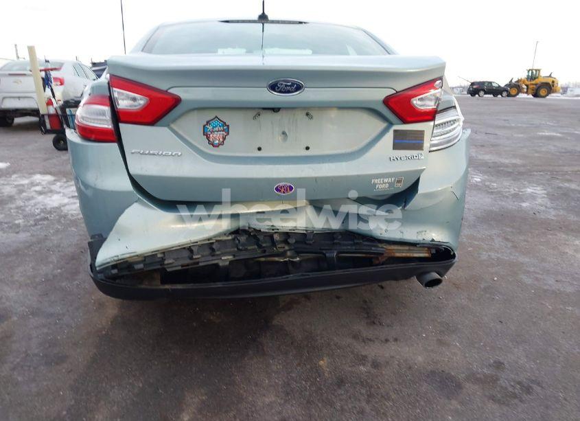 Photo 6 of 2014 Ford Fusion HYBRID S (VIN 3FA6P0UU4ER255721)