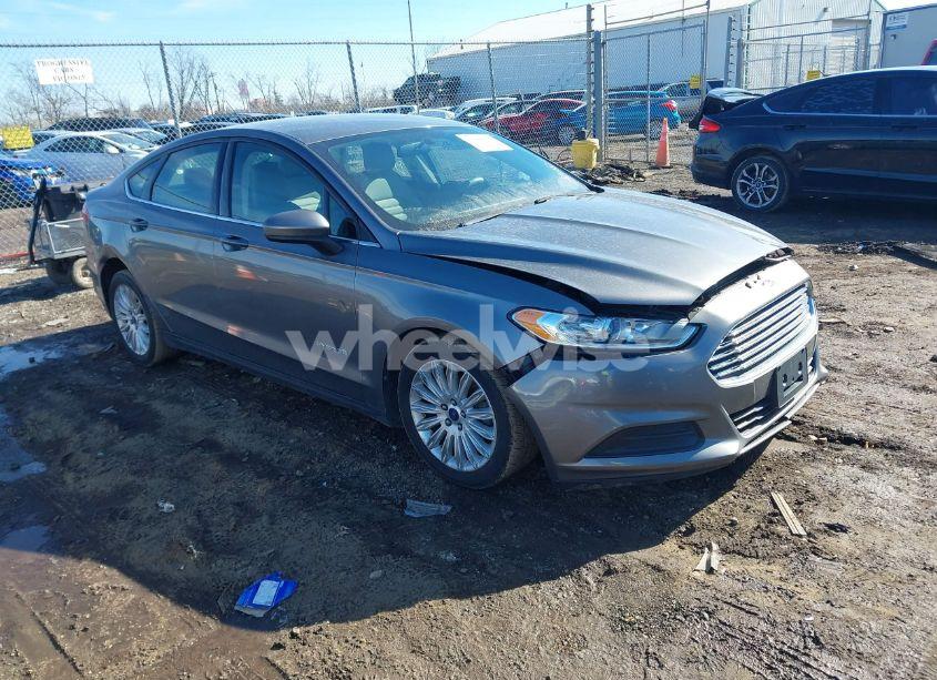 2014 Ford Fusion HYBRID S (VIN 3FA6P0UU6ER264873) main photo