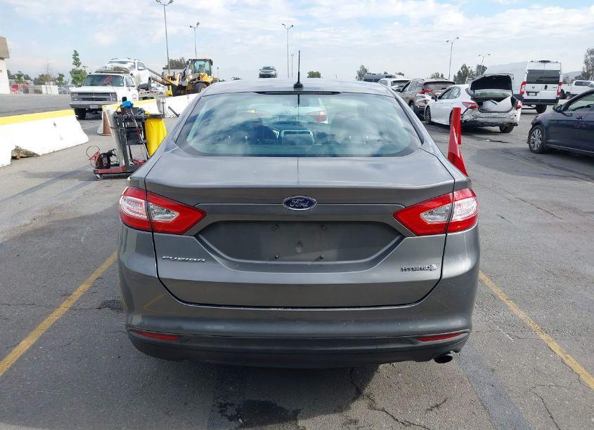 Photo 16 of 2014 Ford Fusion HYBRID S (VIN 3FA6P0UU7ER234538)