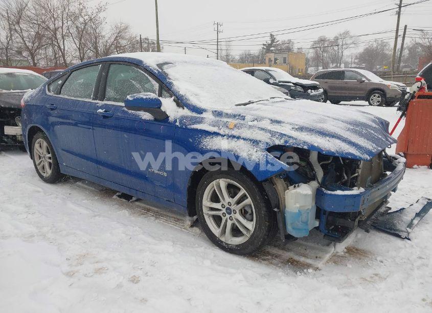 2018 Ford Fusion HYBRID S (VIN 3FA6P0UU8JR122342) main photo