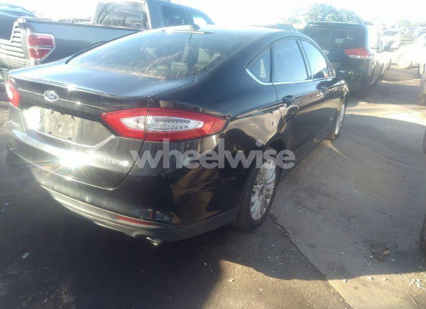 Photo 4 of 2015 Ford Fusion HYBRID S (VIN 3FA6P0UU9FR246868)