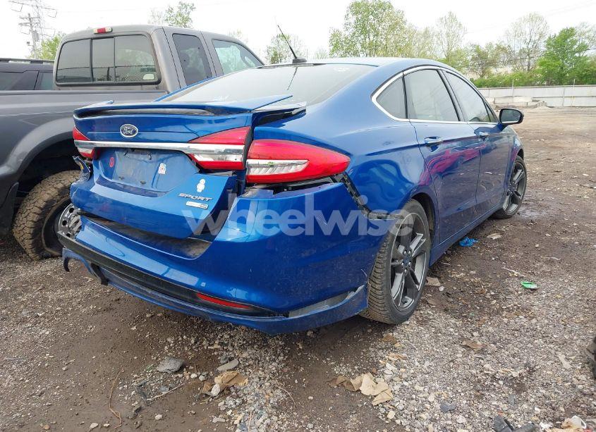 Photo 4 of 2017 Ford Fusion SPORT (VIN 3FA6P0VP1HR366806)