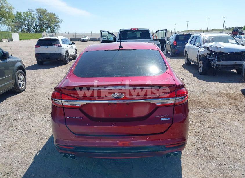 Photo 17 of 2017 Ford Fusion SPORT (VIN 3FA6P0VP2HR221354)