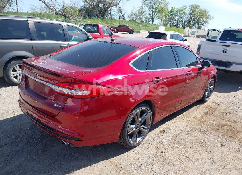 Photo 4 of 2017 Ford Fusion SPORT (VIN 3FA6P0VP2HR221354)