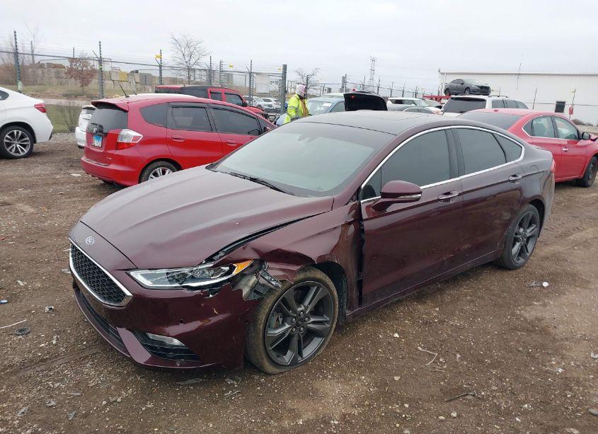 Photo 2 of 2017 Ford Fusion SPORT (VIN 3FA6P0VP3HR329160)