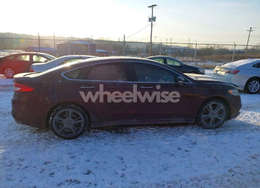 Photo 13 of 2017 Ford Fusion SPORT (VIN 3FA6P0VP5HR245454)