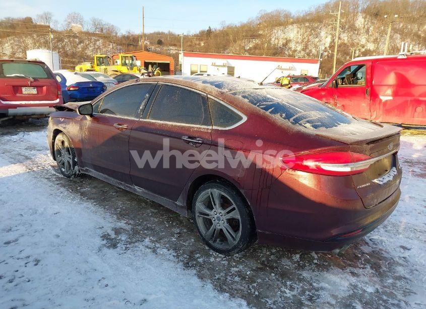 Photo 3 of 2017 Ford Fusion SPORT (VIN 3FA6P0VP5HR245454)