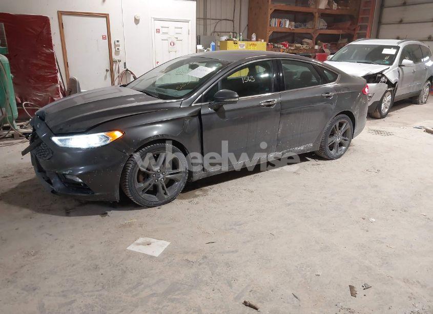 Photo 2 of 2017 Ford Fusion SPORT (VIN 3FA6P0VP6HR166682)